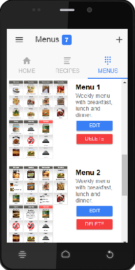 Скоро - мобильная версия EasyMenu